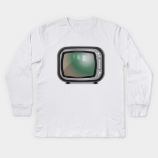 TV Set Kids Long Sleeve T-Shirt